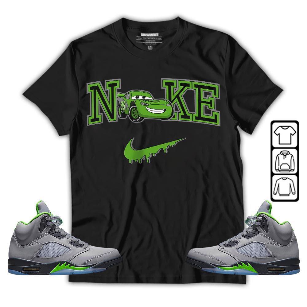 95 Mcqueen Car Fast Sneaker Shirt Match Green Bean 5s, Jordan 5 Retro Green Bean MKO T-Shirt 95 Mcqueen Car Fast Sneaker Shirt Match Green Bean 5s, Jordan 5 Retro Green Bean MKO T-Shirt