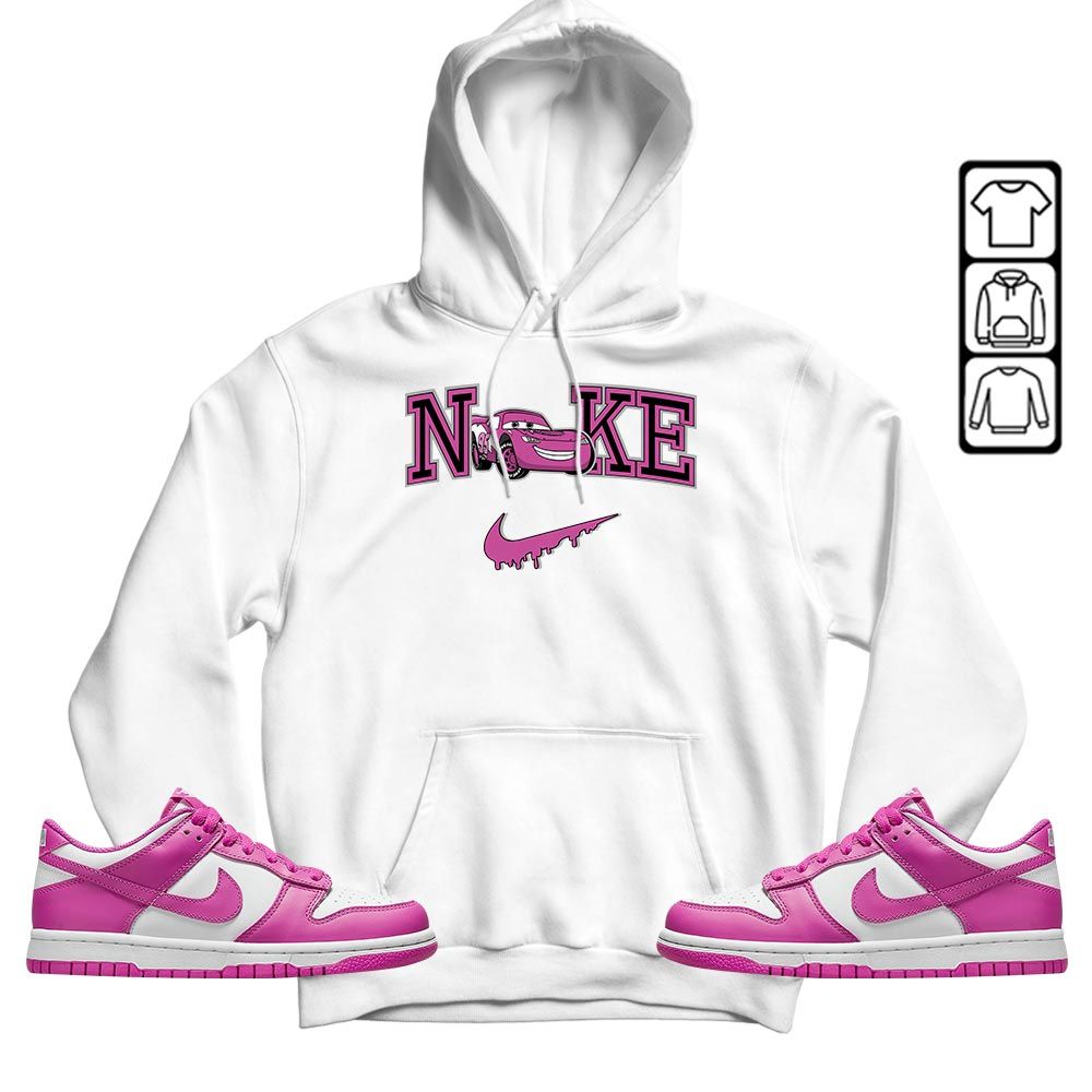 95 Mcqueen Car Fast Sneaker Shirt Match GS Active Fuchsia, Dunk Low Active Fuchsia MKO T-Shirt 95 Mcqueen Car Fast Sneaker Shirt Match GS Active Fuchsia, Dunk Low Active Fuchsia MKO T-Shirt