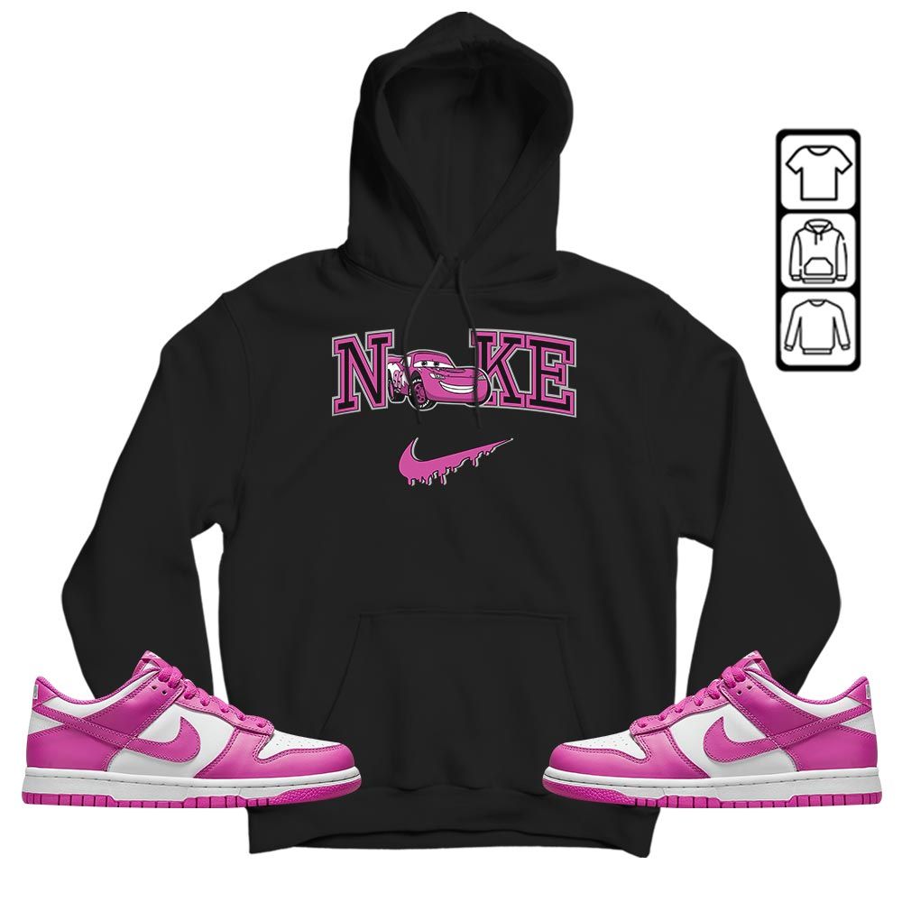 95 Mcqueen Car Fast Sneaker Shirt Match GS Active Fuchsia, Dunk Low Active Fuchsia MKO T-Shirt 95 Mcqueen Car Fast Sneaker Shirt Match GS Active Fuchsia, Dunk Low Active Fuchsia MKO T-Shirt
