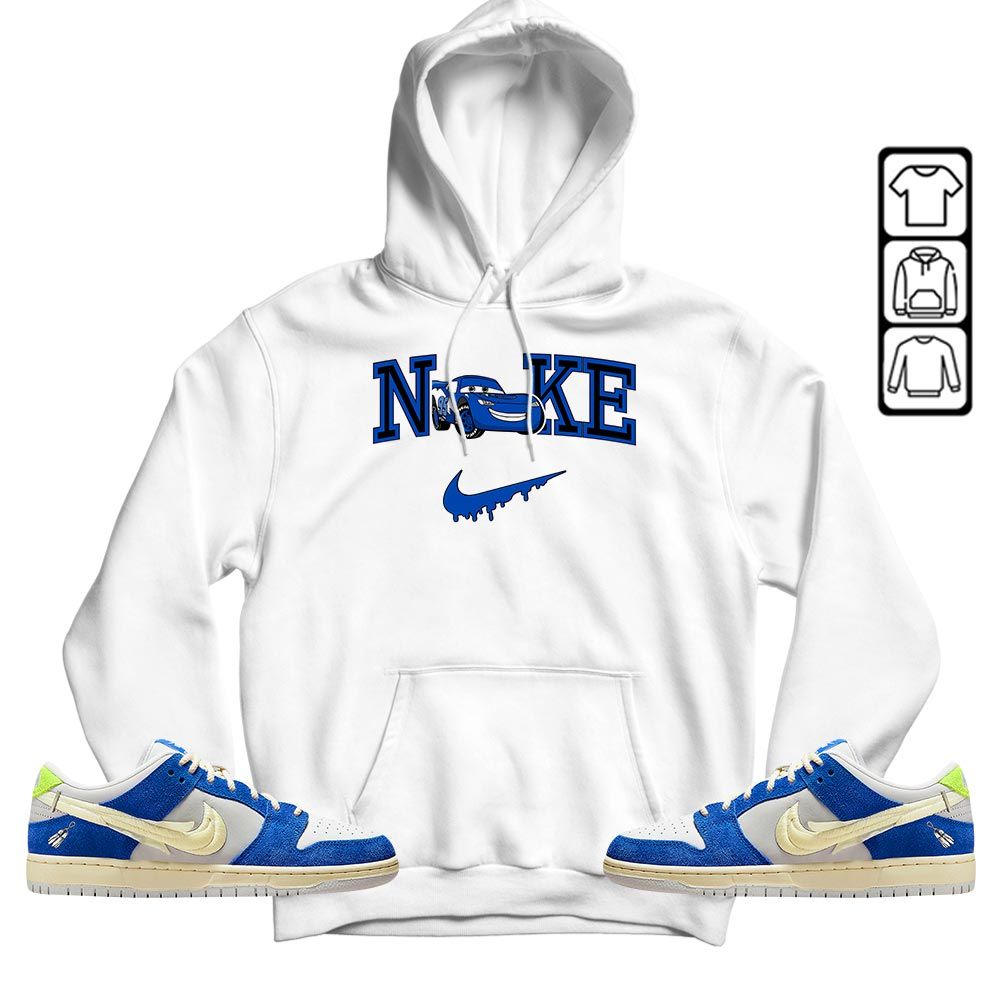 95 Mcqueen Car Fast Sneaker Shirt Match Low Fly Streetwear, SB Dunk Low Fly Streetwear MKO T-Shirt