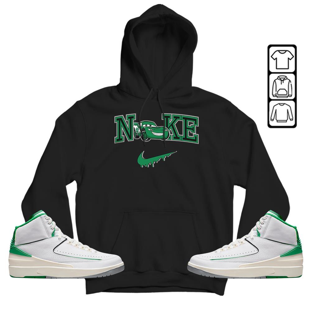 95 Mcqueen Car Fast Sneaker Shirt Match Lucky Green 2s, Jordan 2 Lucky Green MKO T-Shirt 95 Mcqueen Car Fast Sneaker Shirt Match Lucky Green 2s, Jordan 2 Lucky Green MKO T-Shirt