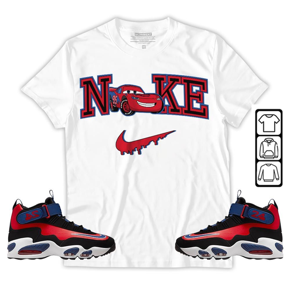 95 Mcqueen Car Fast Sneaker Shirt Match Max 1 Navy Red Black, Air Griffey Max 1 Black Red Navy Blue MKO T-Shirt 95 Mcqueen Car Fast Sneaker Shirt Match Max 1 Navy Red Black, Air Griffey Max 1 Black Red Navy Blue MKO T-Shirt