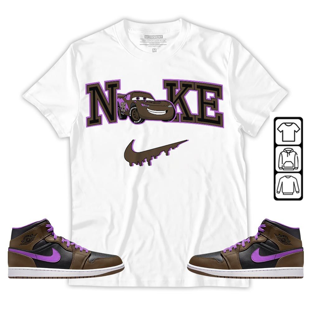 95 Mcqueen Car Fast Sneaker Shirt Match Mid Palomino 1s, Jordan 1 Mid Palomino MKO T-Shirt 95 Mcqueen Car Fast Sneaker Shirt Match Mid Palomino 1s, Jordan 1 Mid Palomino MKO T-Shirt
