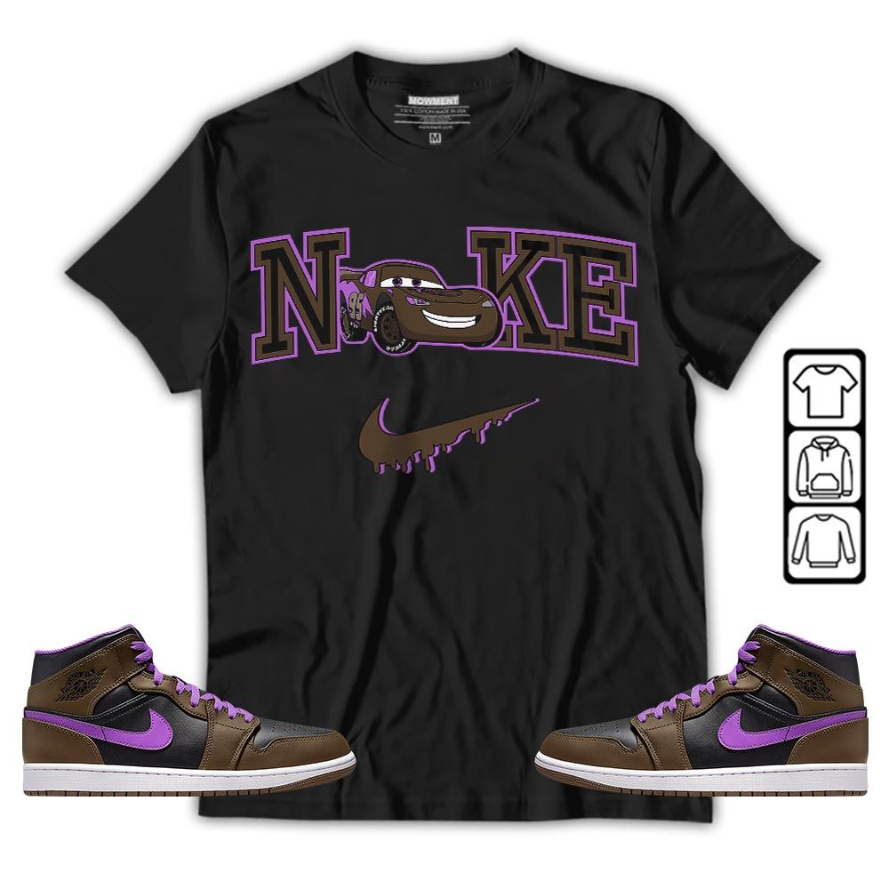 95 Mcqueen Car Fast Sneaker Shirt Match Mid Palomino 1s, Jordan 1 Mid Palomino MKO T-Shirt 95 Mcqueen Car Fast Sneaker Shirt Match Mid Palomino 1s, Jordan 1 Mid Palomino MKO T-Shirt