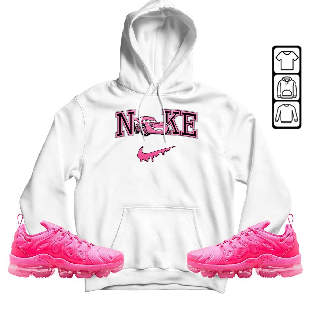 95 Mcqueen Car Fast Sneaker Shirt Match Plus Triple Pink, Air VaporMax Plus Triple Pink MKO T-Shirt