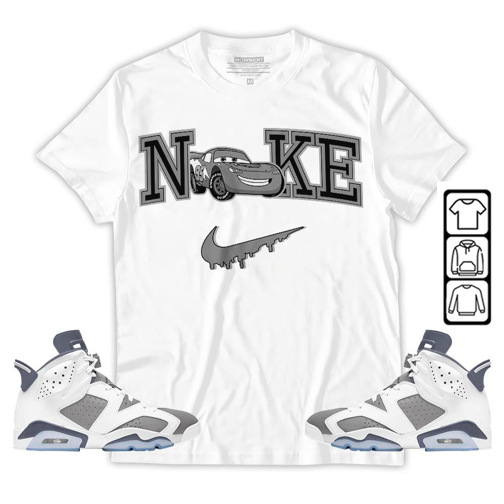 95 Mcqueen Car Fast Sneaker Shirt Match Retro Cool Grey 6s, Jordan 6 Cool Grey MKO T-Shirt 95 Mcqueen Car Fast Sneaker Shirt Match Retro Cool Grey 6s, Jordan 6 Cool Grey MKO T-Shirt