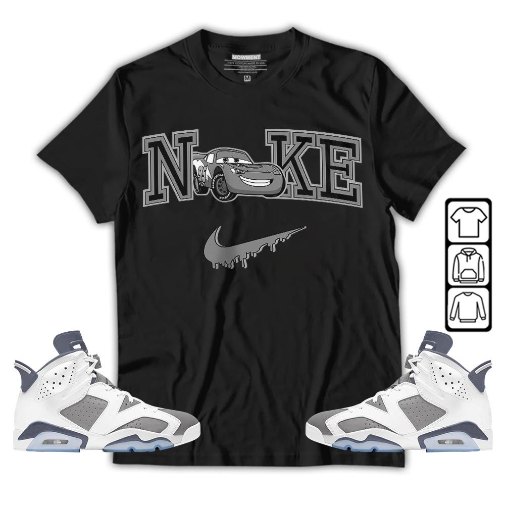 95 Mcqueen Car Fast Sneaker Shirt Match Retro Cool Grey 6s, Jordan 6 Cool Grey MKO T-Shirt 95 Mcqueen Car Fast Sneaker Shirt Match Retro Cool Grey 6s, Jordan 6 Cool Grey MKO T-Shirt