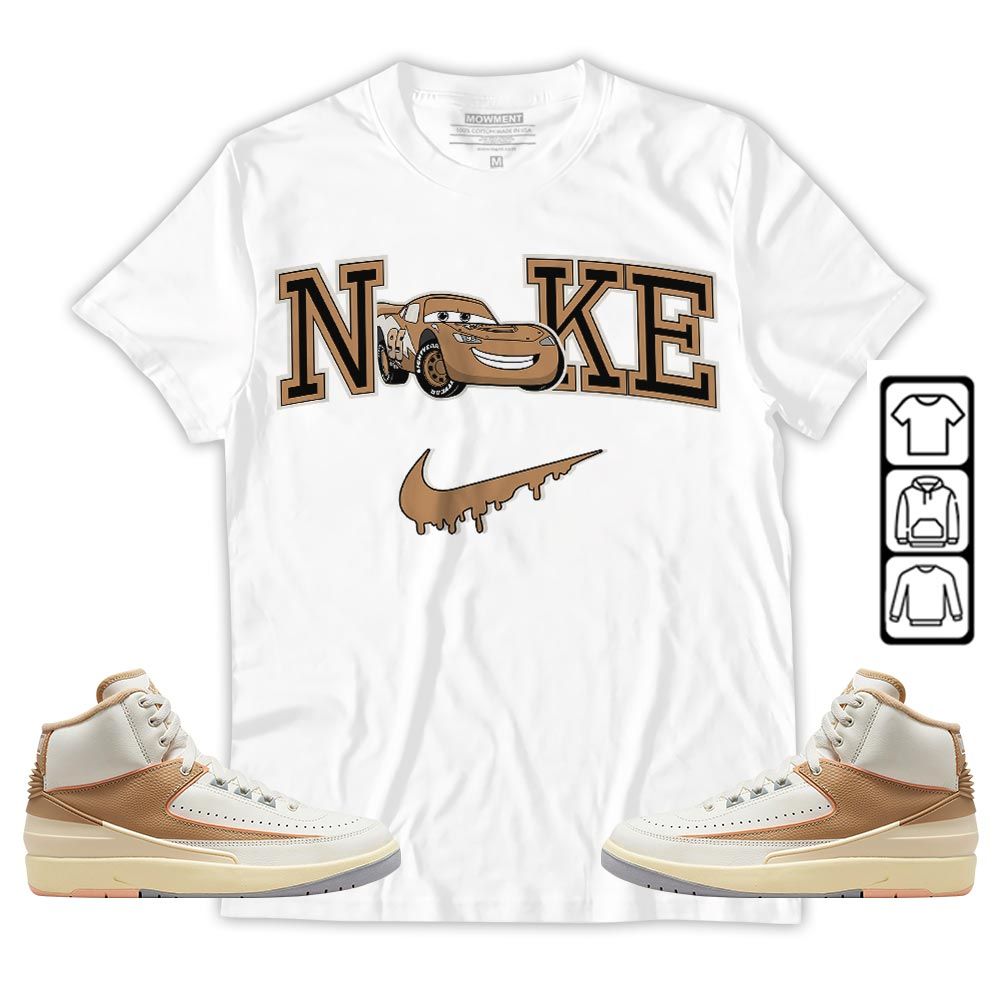 95 Mcqueen Car Fast Sneaker Shirt Match Retro Craft 2s, Jordan 2 Craft MKO T-Shirt 95 Mcqueen Car Fast Sneaker Shirt Match Retro Craft 2s, Jordan 2 Craft MKO T-Shirt