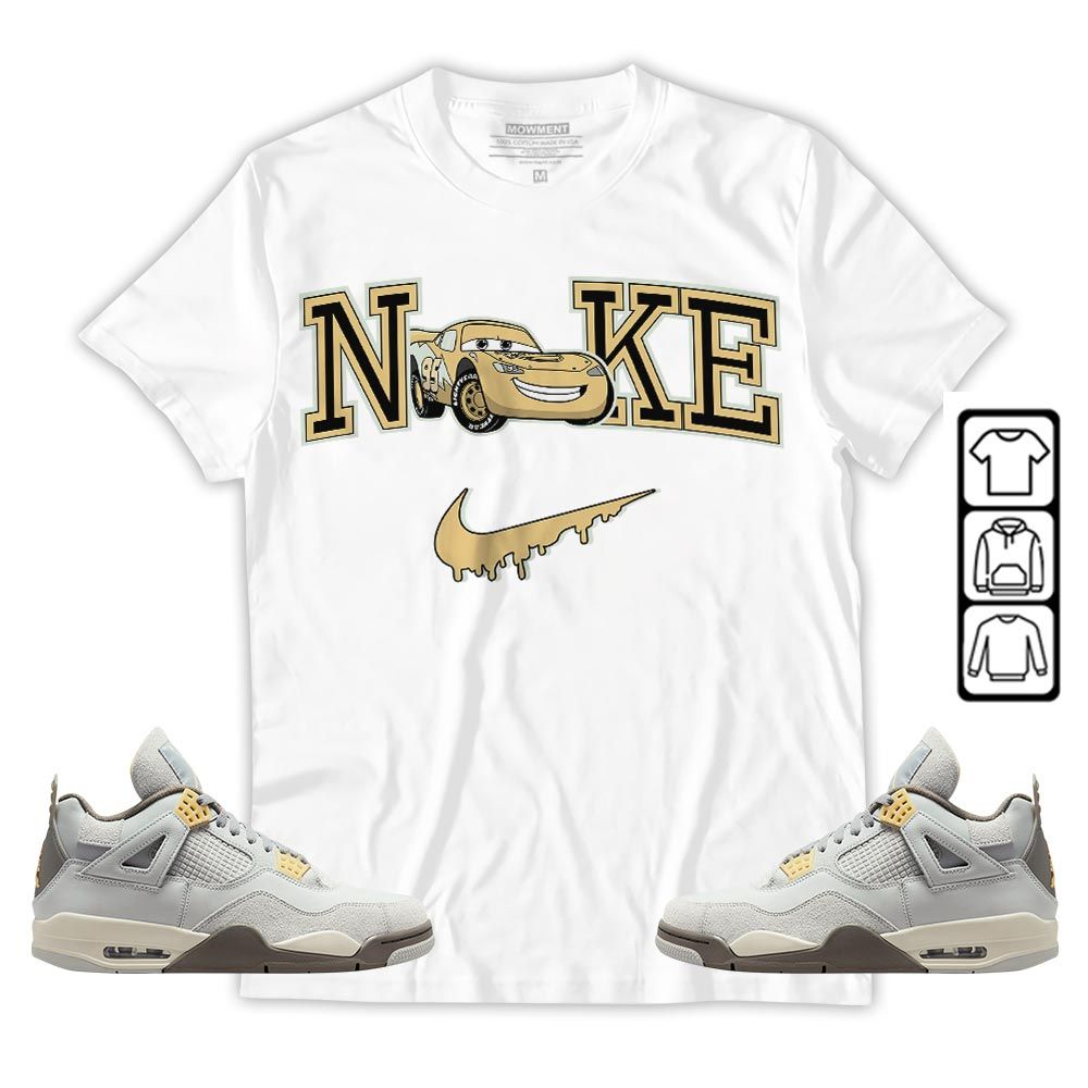 95 Mcqueen Car Fast Sneaker Shirt Match Retro Craft 4s, Jordan 4 Craft Photon Dust MKO T-Shirt 95 Mcqueen Car Fast Sneaker Shirt Match Retro Craft 4s, Jordan 4 Craft Photon Dust MKO T-Shirt