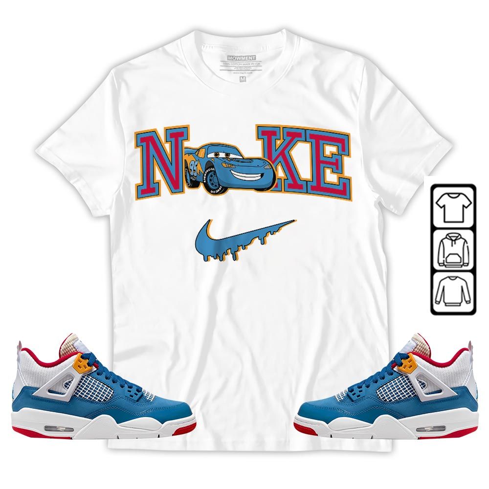95 Mcqueen Car Fast Sneaker Shirt Match Retro Messy Room 4s, Jordan 4 GS Messy Room MKO T-Shirt 95 Mcqueen Car Fast Sneaker Shirt Match Retro Messy Room 4s, Jordan 4 GS Messy Room MKO T-Shirt