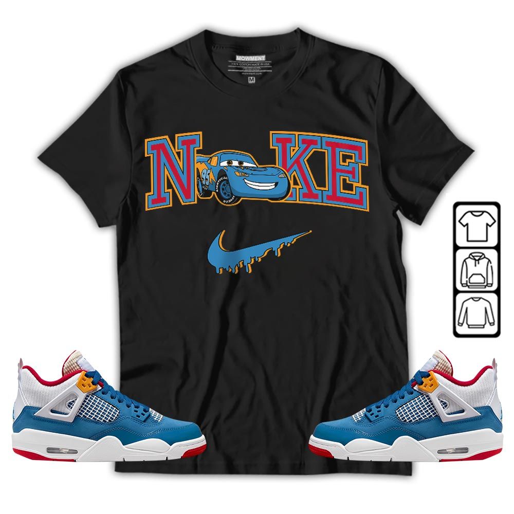 95 Mcqueen Car Fast Sneaker Shirt Match Retro Messy Room 4s, Jordan 4 GS Messy Room MKO T-Shirt 95 Mcqueen Car Fast Sneaker Shirt Match Retro Messy Room 4s, Jordan 4 GS Messy Room MKO T-Shirt