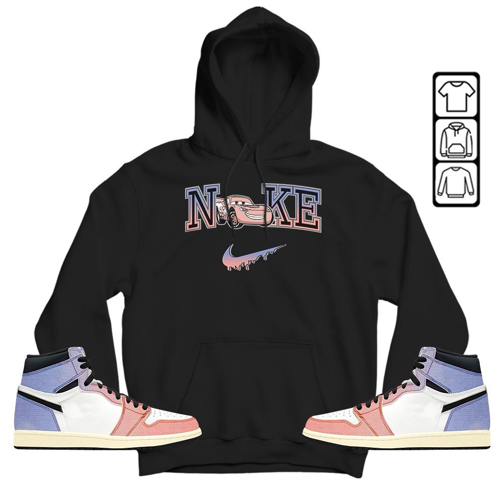 95 Mcqueen Car Fast Sneaker Shirt Match Retro Skyline 1s, Jordan 1 High OG Skyline MKO T-Shirt 95 Mcqueen Car Fast Sneaker Shirt Match Retro Skyline 1s, Jordan 1 High OG Skyline MKO T-Shirt