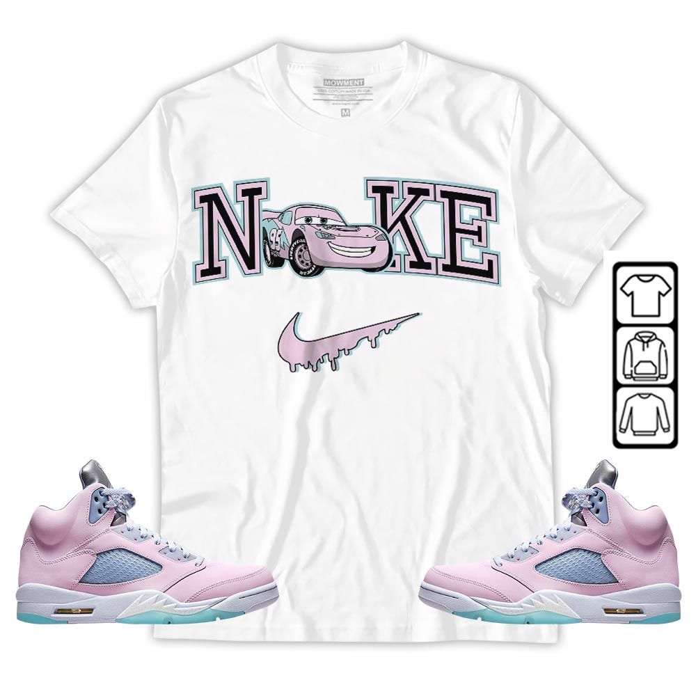95 Mcqueen Car Fast Sneaker Shirt Match SE Easter 5s, Jordan 5 Retro Easter MKO T-Shirt 95 Mcqueen Car Fast Sneaker Shirt Match SE Easter 5s, Jordan 5 Retro Easter MKO T-Shirt