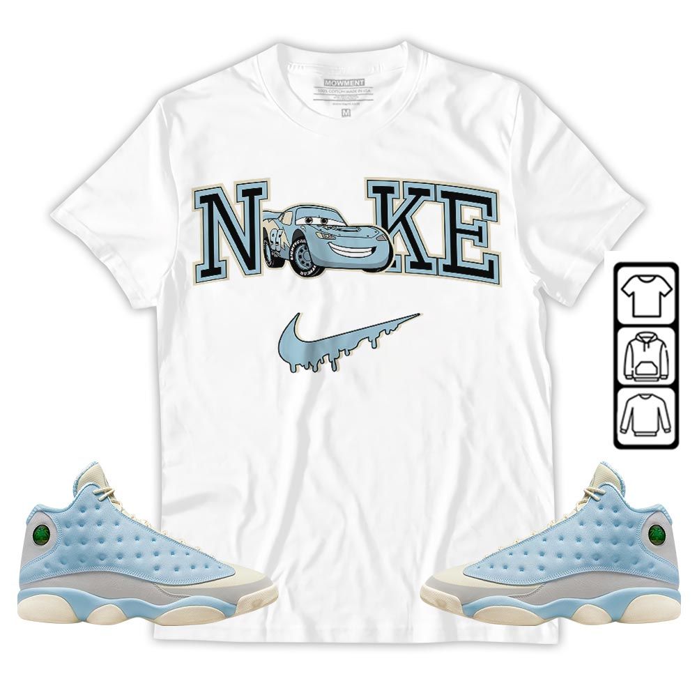 95 Mcqueen Car Fast Sneaker Shirt Match SoleFly 13s, Jordan 13 Retro SoleFly MKO T-Shirt 95 Mcqueen Car Fast Sneaker Shirt Match SoleFly 13s, Jordan 13 Retro SoleFly MKO T-Shirt