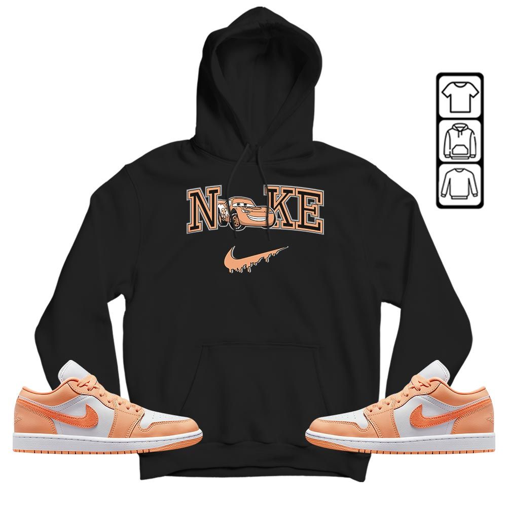 95 Mcqueen Car Fast Sneaker Shirt Match Sunset Haze 1s, Jordan 1 Low Sunset Haze MKO T-Shirt 95 Mcqueen Car Fast Sneaker Shirt Match Sunset Haze 1s, Jordan 1 Low Sunset Haze MKO T-Shirt