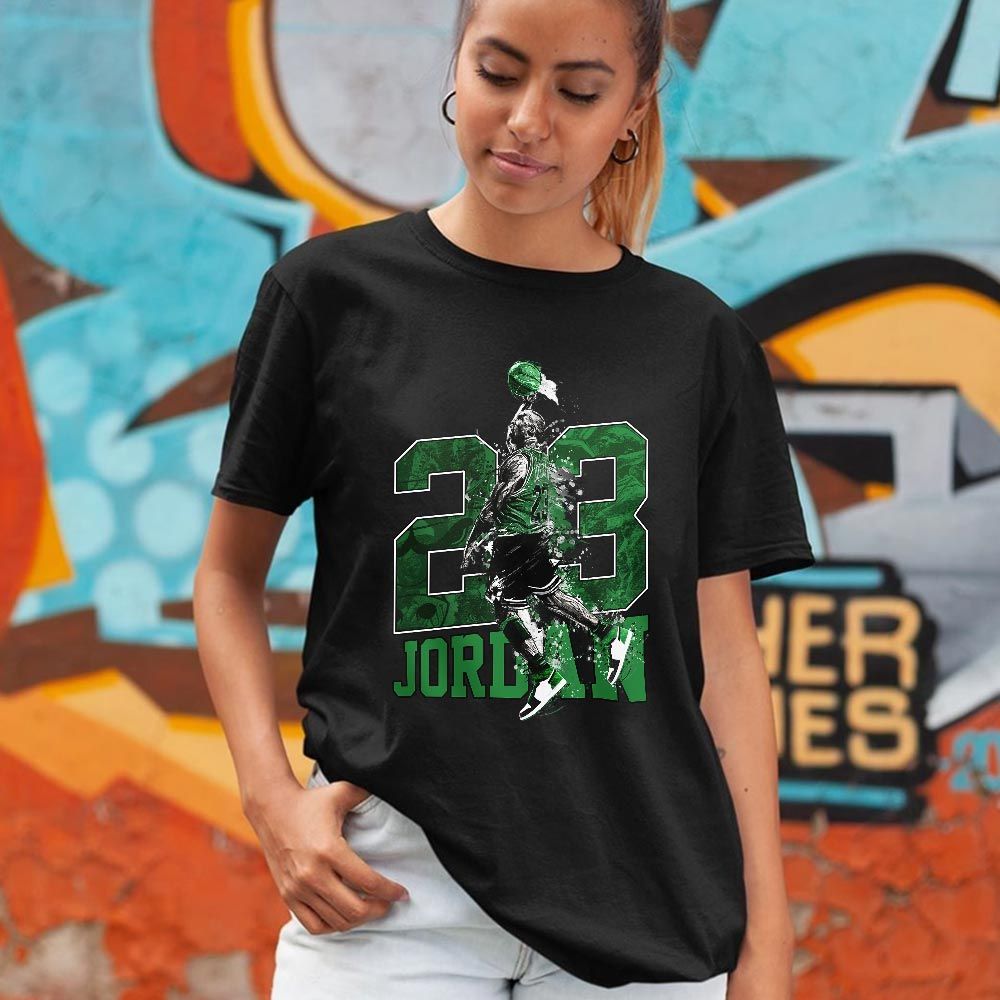 Air 23 Jordan Sneaker Shirt Match Lucky Green 1s, Jordan 1 Lucky Green MKO T-Shirt Air 23 Jordan Sneaker Shirt Match Lucky Green 1s, Jordan 1 Lucky Green MKO T-Shirt