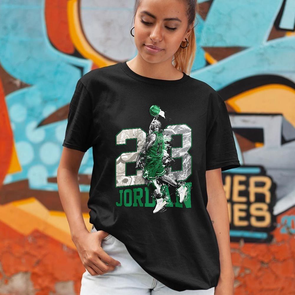 Air 23 Jordan Sneaker Shirt Match Lucky Green 2s, Jordan 2 Lucky Green MKO T-Shirt Air 23 Jordan Sneaker Shirt Match Lucky Green 2s, Jordan 2 Lucky Green MKO T-Shirt