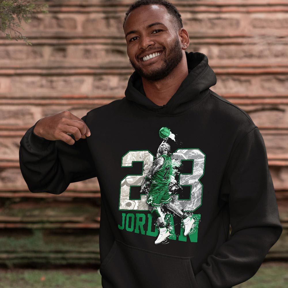 Air 23 Jordan Sneaker Shirt Match Lucky Green 2s, Jordan 2 Lucky Green MKO T-Shirt Air 23 Jordan Sneaker Shirt Match Lucky Green 2s, Jordan 2 Lucky Green MKO T-Shirt