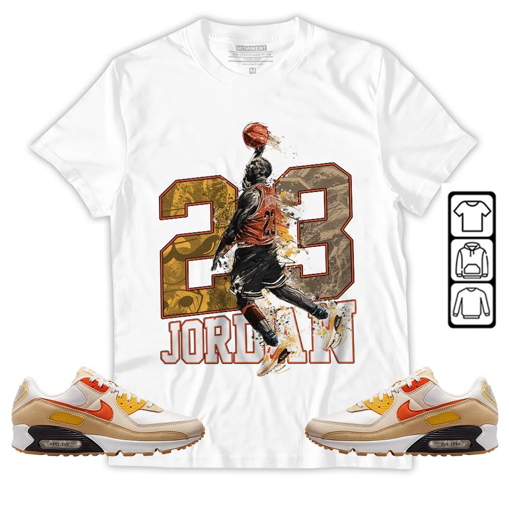 Air 23 Jordan Sneaker Shirt Match Max 90 Barometer, Air Max 90 Air Pressure MKO Sweatshirt
