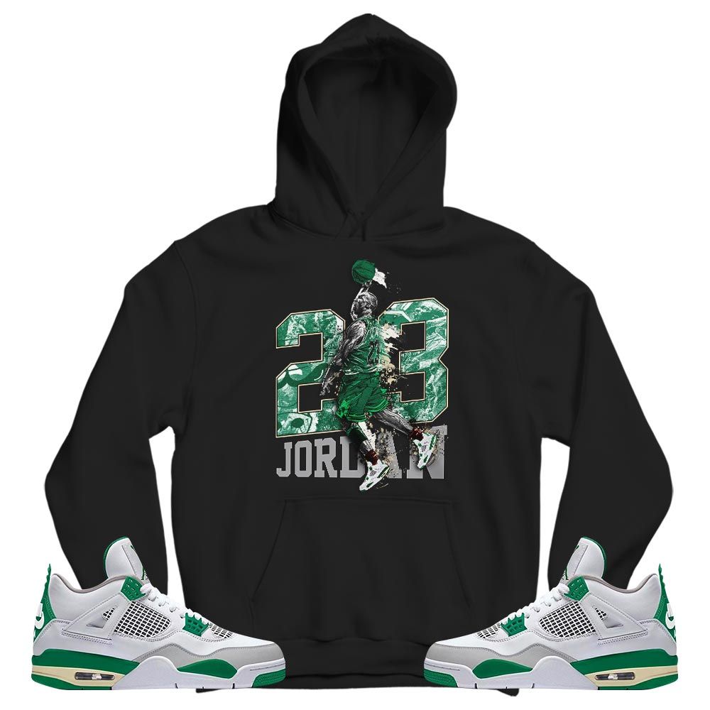 Air 23 Jordan Sneaker Shirt Match Retro Pine Green 4s, Jordan 4 Pine Green MKO T-Shirt