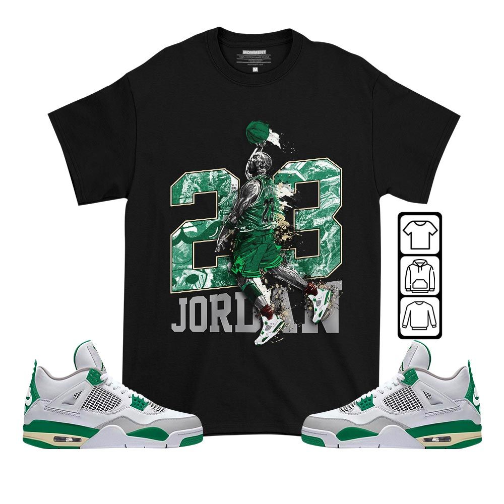 Air 23 Jordan Sneaker Shirt Match Retro Pine Green 4s, Jordan 4 Pine Green MKO T-Shirt Air 23 Jordan Sneaker Shirt Match Retro Pine Green 4s, Jordan 4 Pine Green MKO T-Shirt