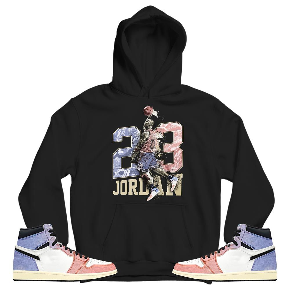 Air 23 Jordan Sneaker Shirt Match Retro Skyline 1s, Jordan 1 High OG Skyline MKO T-Shirt