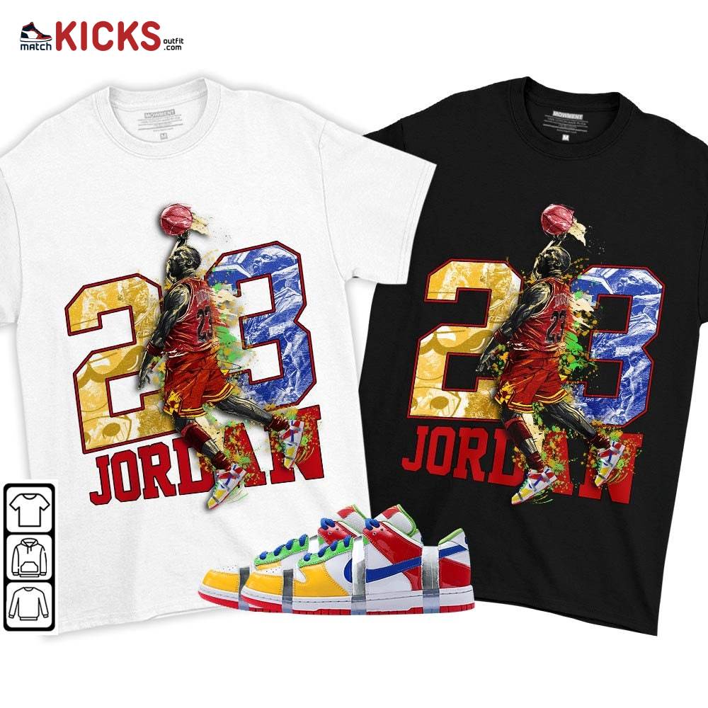 Air 23 Jordan Sneaker Shirt Match SB Dunk Low eBay, SB Dunk Low Sandy MKO T-Shirt