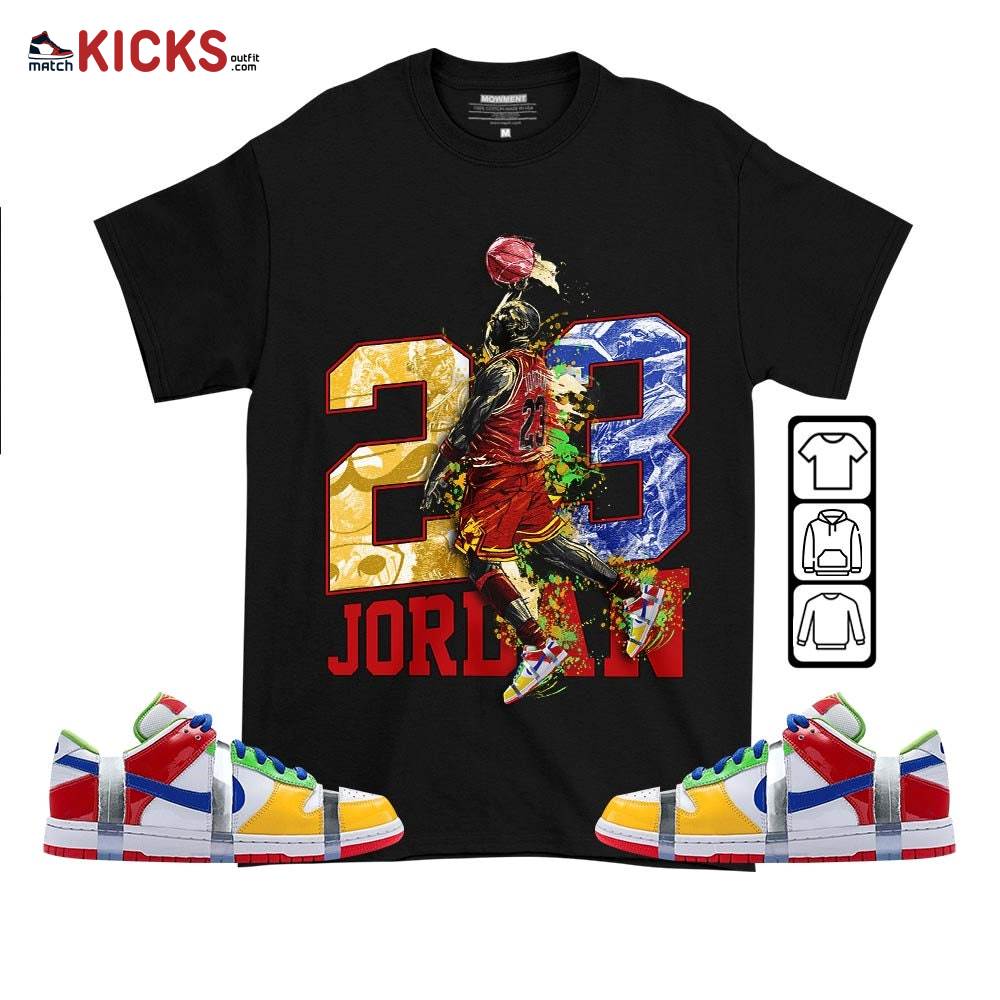 Air 23 Jordan Sneaker Shirt Match SB Dunk Low eBay, SB Dunk Low Sandy MKO T-Shirt