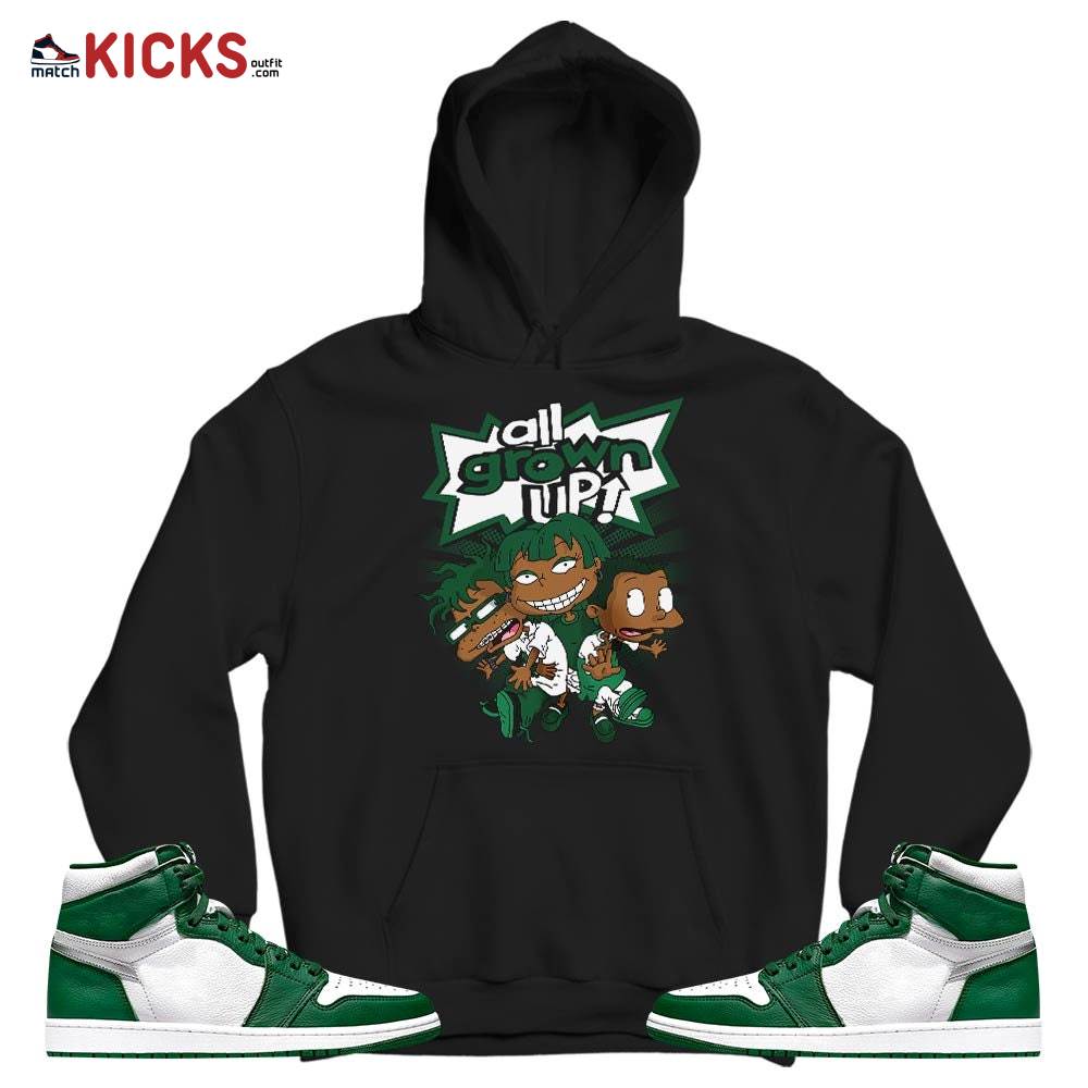 All Grown Up Sneaker Shirt Match High Gorge Green 1s, Jordan 1 Retro High Gorge Green MKO T-Shirt All Grown Up Sneaker Shirt Match High Gorge Green 1s, Jordan 1 Retro High Gorge Green MKO T-Shirt