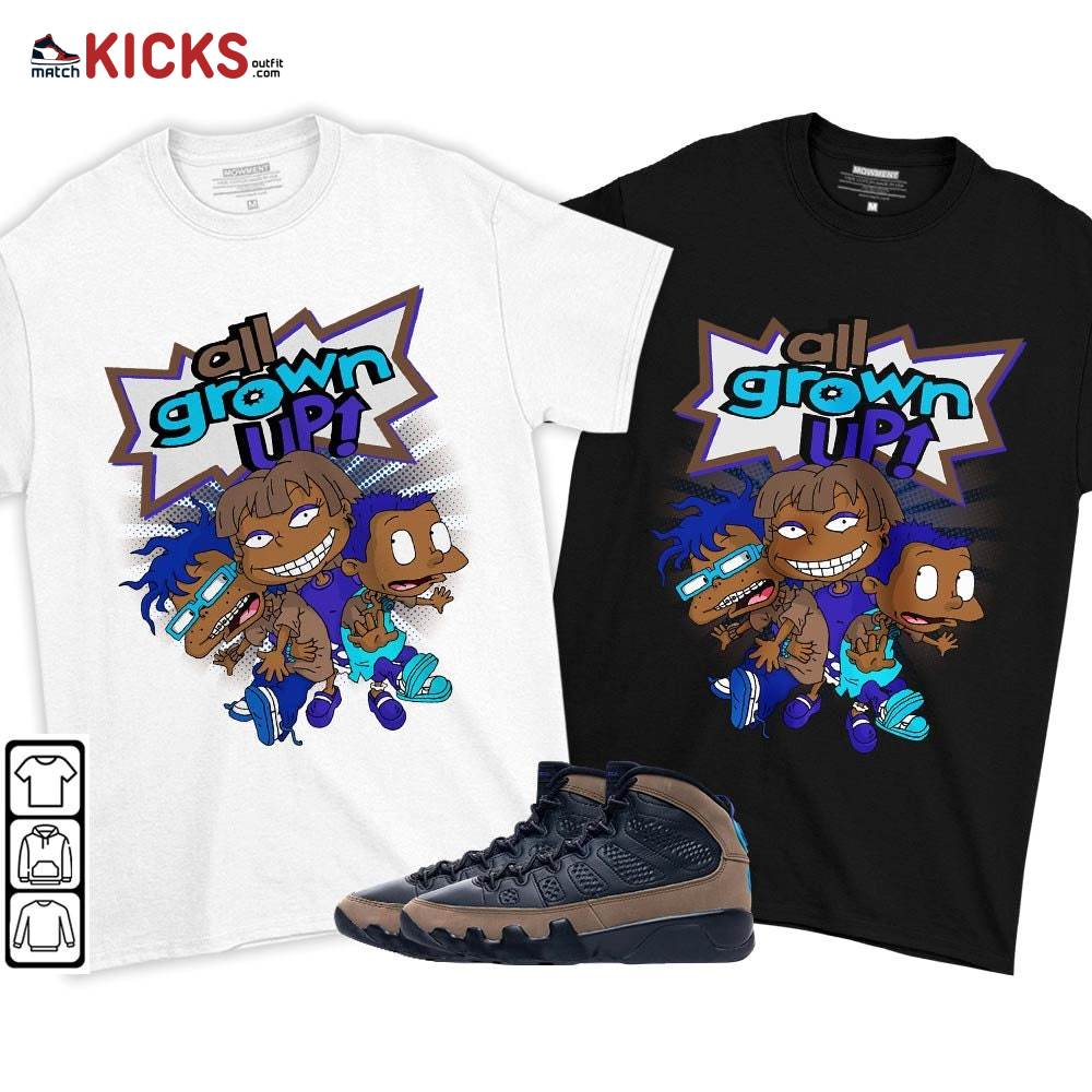 All Grown Up Sneaker Shirt Match Olive Concord 9s, Jordan 9 Olive Concord MKO T-Shirt All Grown Up Sneaker Shirt Match Olive Concord 9s, Jordan 9 Olive Concord MKO T-Shirt