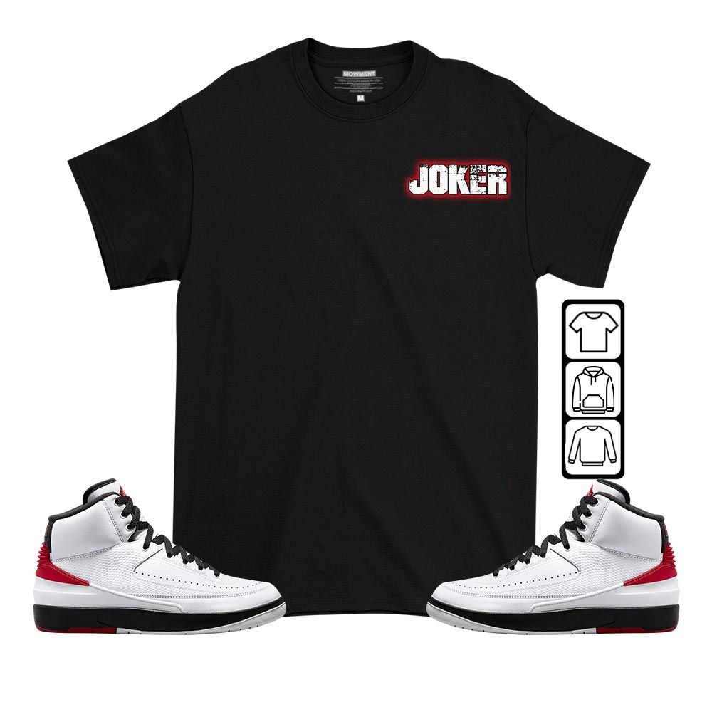 Anti-Hero Sneaker Shirt Match 2 Chicago Varsity Red, Jordan Retro 2 Chicago MKO T-Shirt Anti-Hero Sneaker Shirt Match 2 Chicago Varsity Red, Jordan Retro 2 Chicago MKO T-Shirt