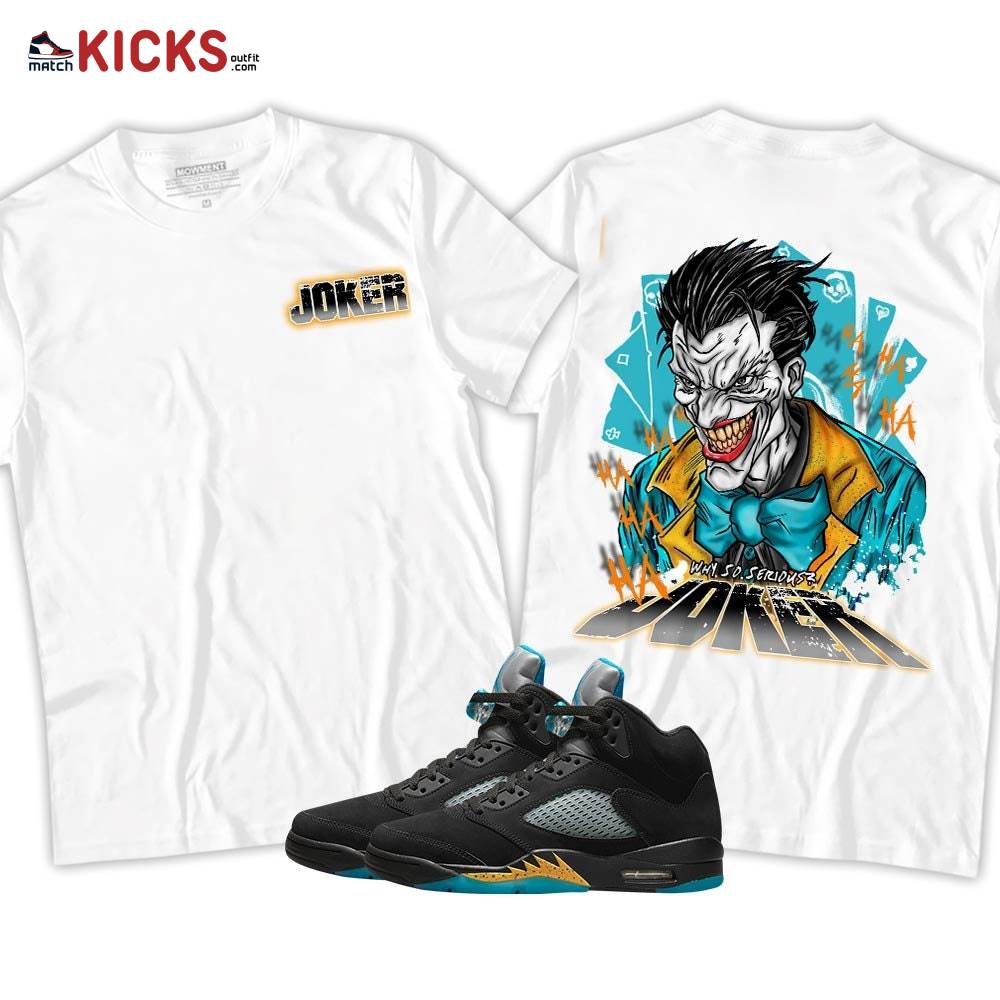 Anti-Hero Sneaker Shirt Match 2023 Retro Aqua 5s, Jordan 5 Aqua MKO T-Shirt Anti-Hero Sneaker Shirt Match 2023 Retro Aqua 5s, Jordan 5 Aqua MKO T-Shirt