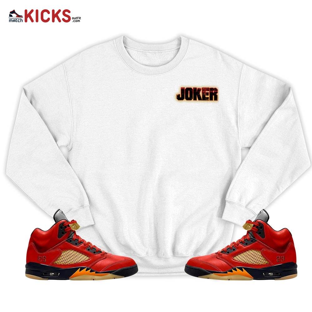 Anti-Hero Sneaker Shirt Match 5 Dunk On Mars, Jordan 5 Mars For Her MKO T-Shirt Anti-Hero Sneaker Shirt Match 5 Dunk On Mars, Jordan 5 Mars For Her MKO T-Shirt
