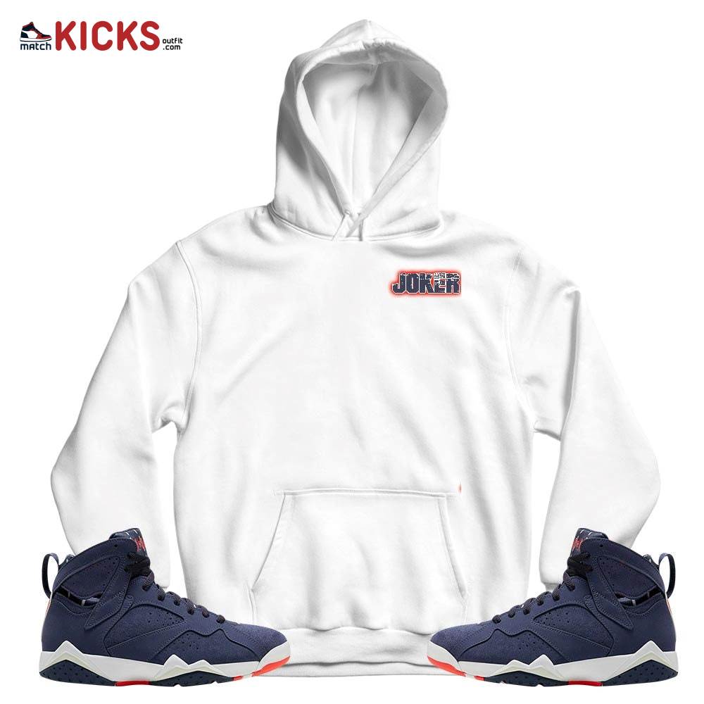 Anti-Hero Sneaker Shirt Match 7 Neutral Indigo, Jordan 7 Quai 54 MKO T-Shirt Anti-Hero Sneaker Shirt Match 7 Neutral Indigo, Jordan 7 Quai 54 MKO T-Shirt