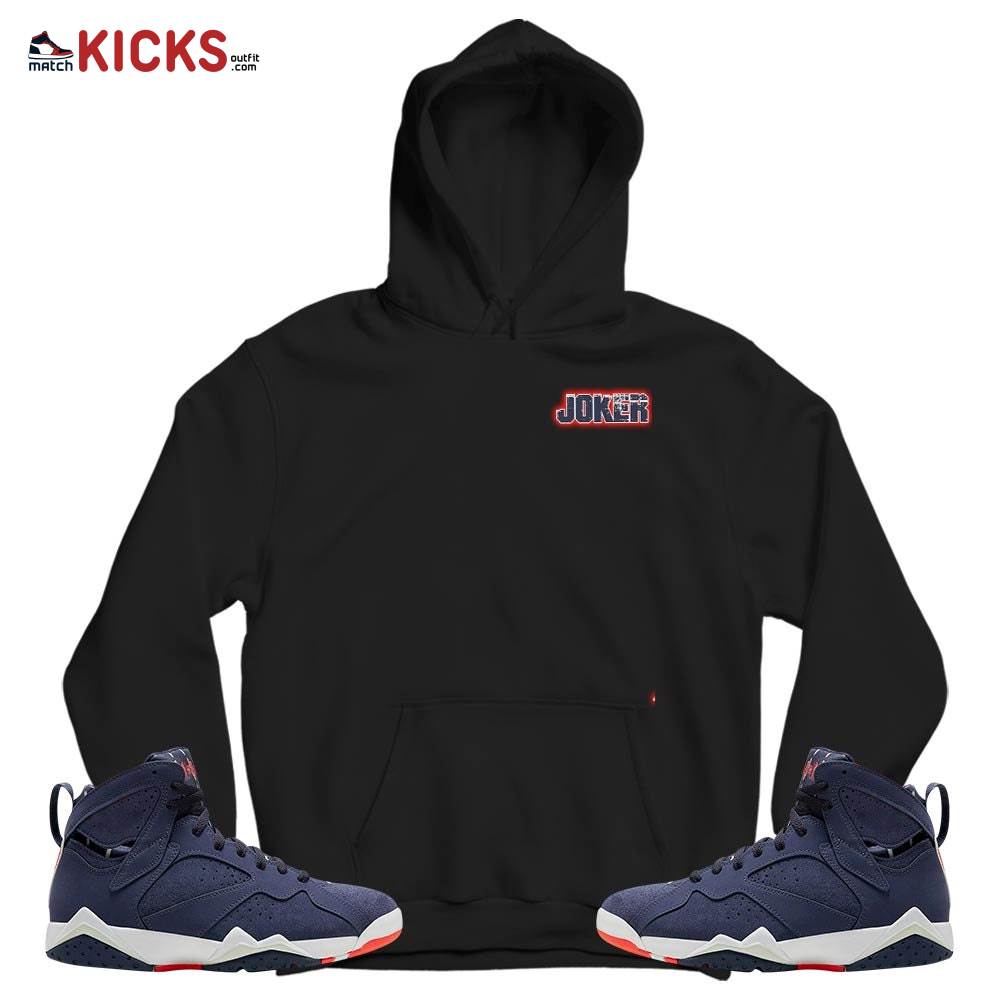 Anti-Hero Sneaker Shirt Match 7 Neutral Indigo, Jordan 7 Quai 54 MKO T-Shirt Anti-Hero Sneaker Shirt Match 7 Neutral Indigo, Jordan 7 Quai 54 MKO T-Shirt