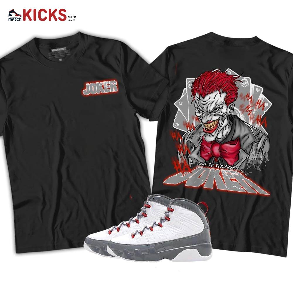 Anti-Hero Sneaker Shirt Match Fire Red 9s, Jordan 9 Retro Fire Red MKO T-Shirt Anti-Hero Sneaker Shirt Match Fire Red 9s, Jordan 9 Retro Fire Red MKO T-Shirt