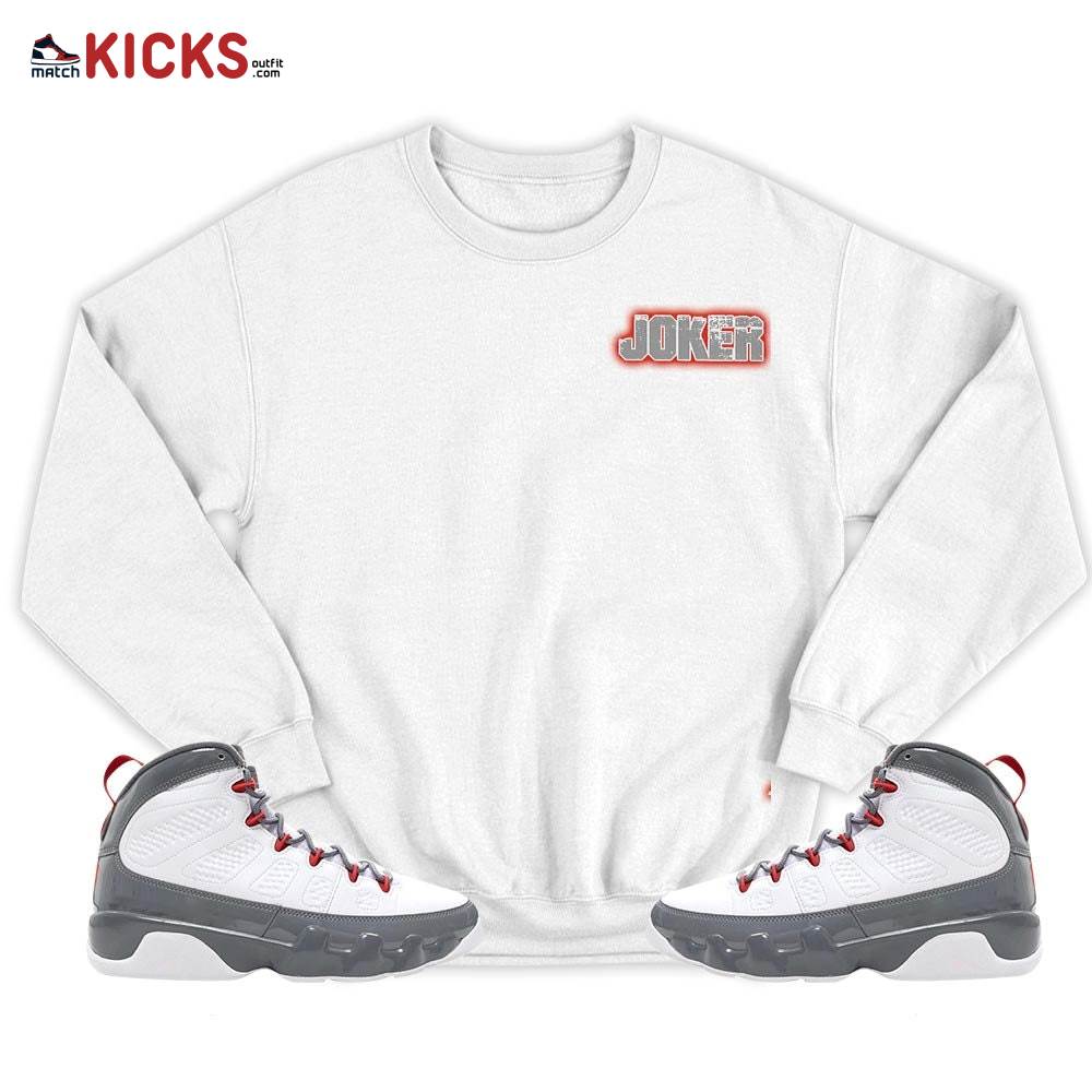 Anti-Hero Sneaker Shirt Match Fire Red 9s, Jordan 9 Retro Fire Red MKO T-Shirt Anti-Hero Sneaker Shirt Match Fire Red 9s, Jordan 9 Retro Fire Red MKO T-Shirt