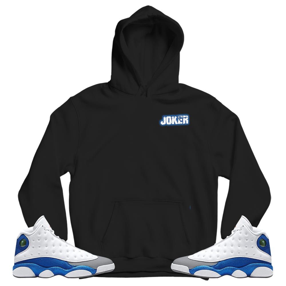 Anti-Hero Sneaker Shirt Match French Blue 13s, Jordan 13 French Blue MKO T-Shirt