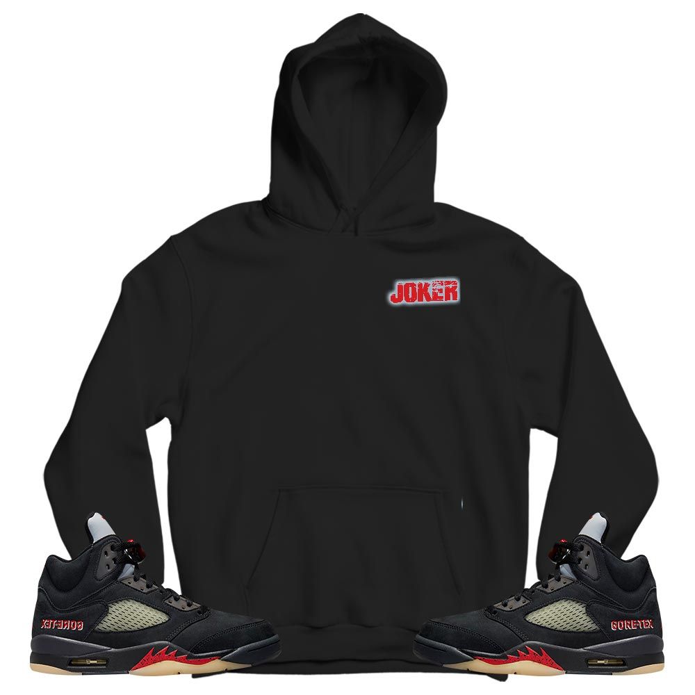 Anti-Hero Sneaker Shirt Match Gore-Tex 5s, Jordan 5 GORE-TEX Off Noir MKO T-Shirt