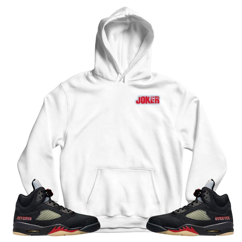 Anti-Hero Sneaker Shirt Match Gore-Tex 5s, Jordan 5 GORE-TEX Off Noir MKO T-Shirt Anti-Hero Sneaker Shirt Match Gore-Tex 5s, Jordan 5 GORE-TEX Off Noir MKO T-Shirt
