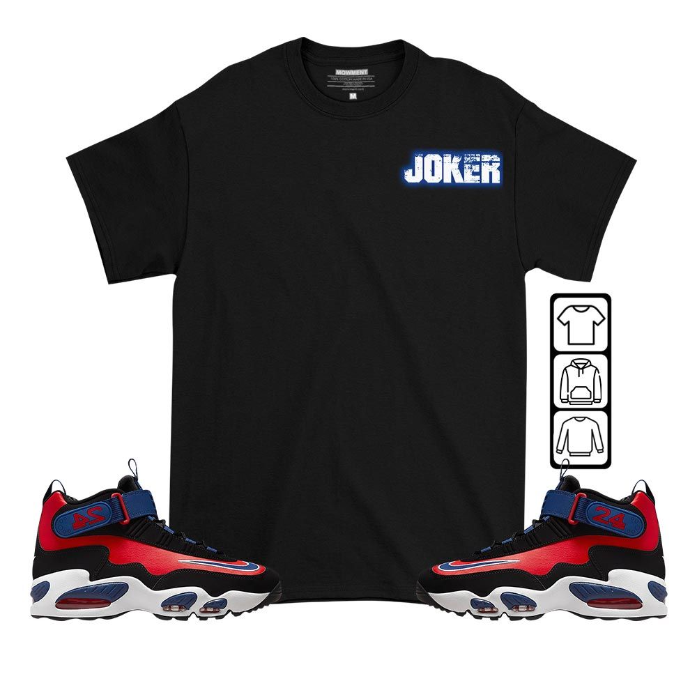 Anti-Hero Sneaker Shirt Match Max 1 Navy Red Black, Air Griffey Max 1 Black Red Navy Blue MKO T-Shirt Anti-Hero Sneaker Shirt Match Max 1 Navy Red Black, Air Griffey Max 1 Black Red Navy Blue MKO T-Shirt
