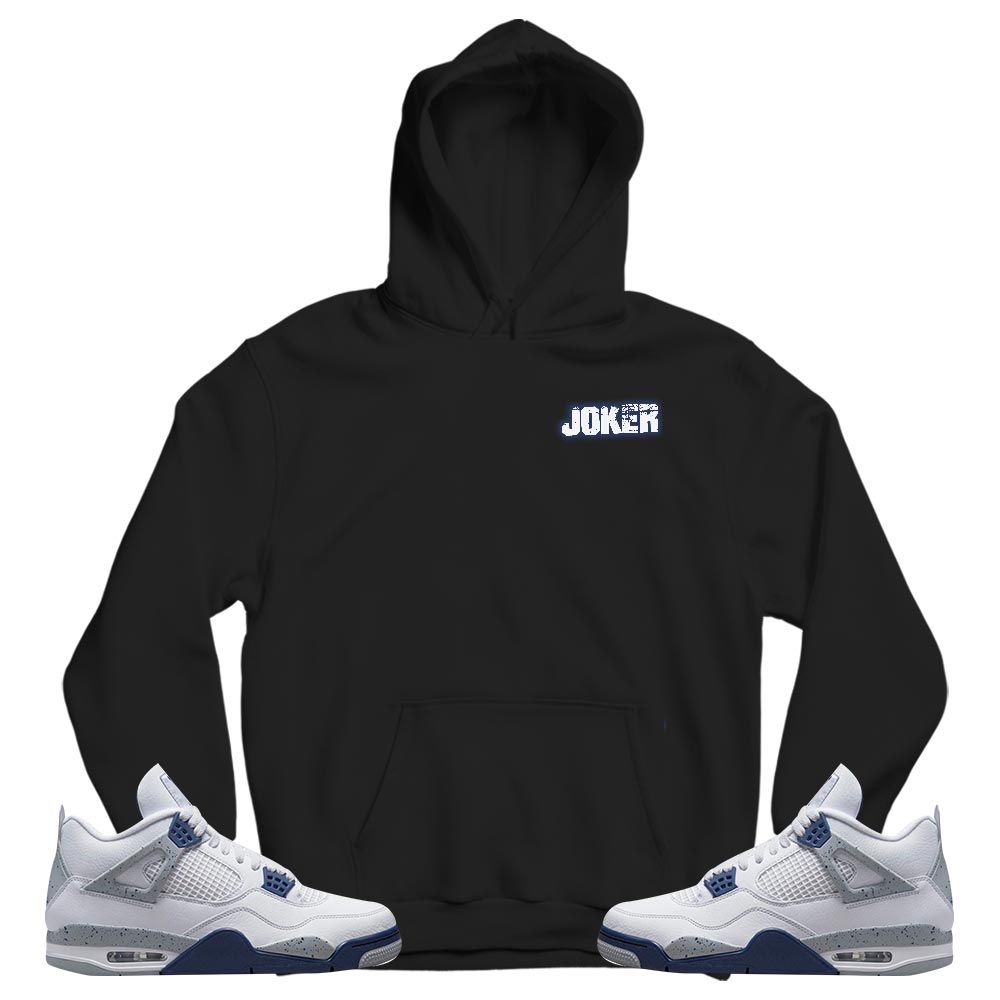 Anti-Hero Sneaker Shirt Match Midnight Navy 4s, Jordan 4 Retro Midnight Navy MKO T-Shirt