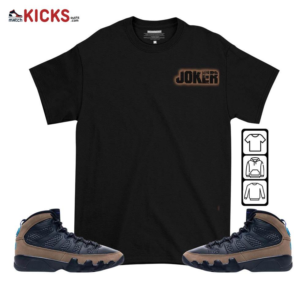 Anti-Hero Sneaker Shirt Match Olive Concord 9s, Jordan 9 Olive Concord MKO T-Shirt