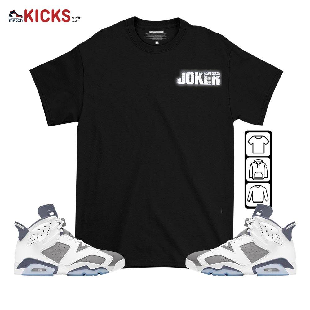 Anti-Hero Sneaker Shirt Match Retro Cool Grey 6s, Jordan 6 Cool Grey MKO T-Shirt