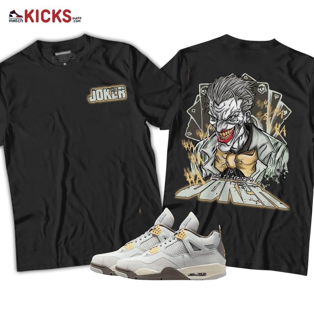 Anti-Hero Sneaker Shirt Match Retro Craft 4s, Jordan 4 Craft Photon Dust MKO T-Shirt