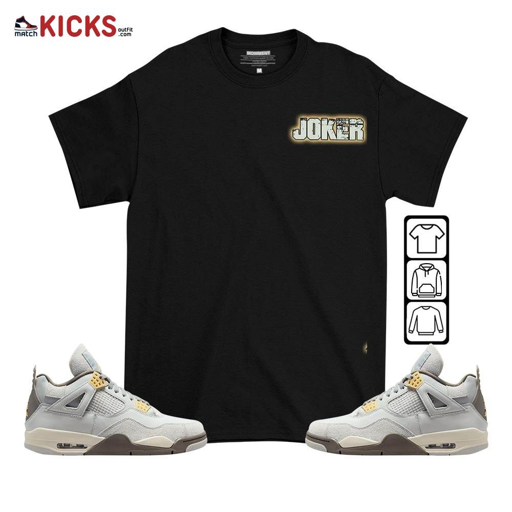 Anti-Hero Sneaker Shirt Match Retro Craft 4s, Jordan 4 Craft Photon Dust MKO T-Shirt