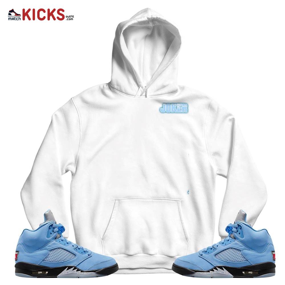Anti-Hero Sneaker Shirt Match Retro University Blue 5s, Jordan 5 University Blue MKO T-Shirt Anti-Hero Sneaker Shirt Match Retro University Blue 5s, Jordan 5 University Blue MKO T-Shirt