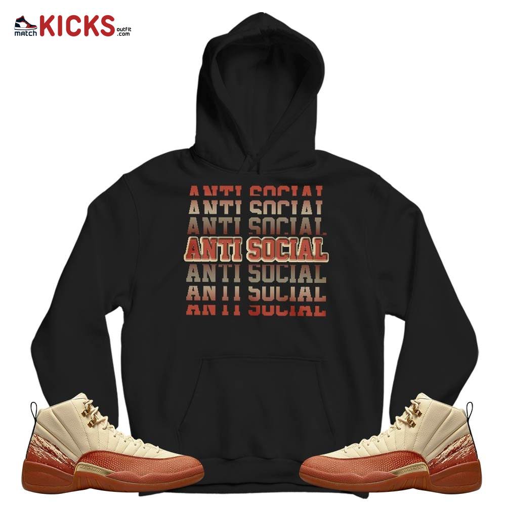 Anti Social Sneaker Shirt Match Eastside Golf 12s, Jordan 12 Retro Eastside Golf MKO T-Shirt Anti Social Sneaker Shirt Match Eastside Golf 12s, Jordan 12 Retro Eastside Golf MKO T-Shirt