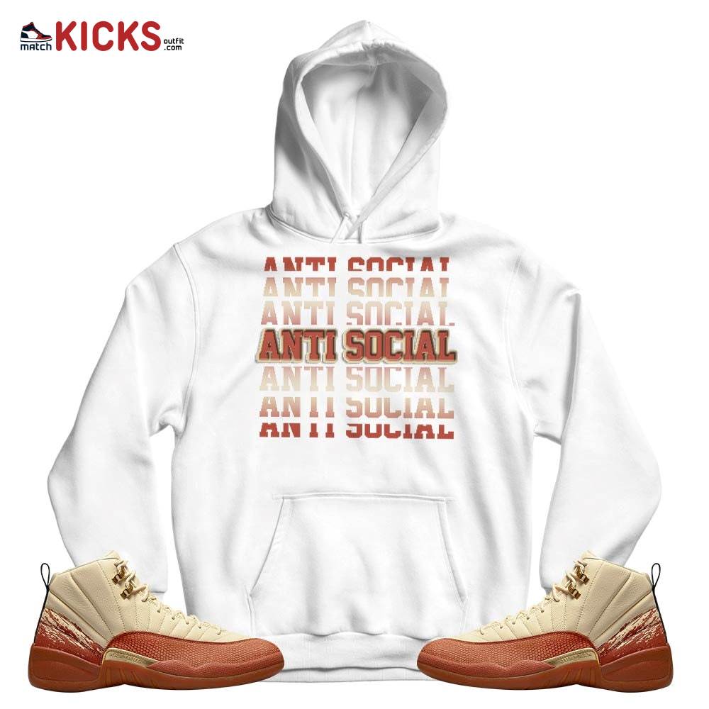 Anti Social Sneaker Shirt Match Eastside Golf 12s, Jordan 12 Retro Eastside Golf MKO T-Shirt Anti Social Sneaker Shirt Match Eastside Golf 12s, Jordan 12 Retro Eastside Golf MKO T-Shirt