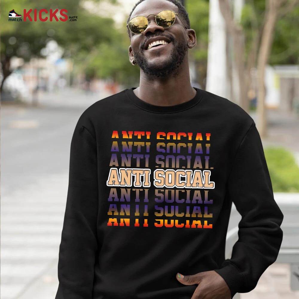 Anti Social Sneaker Shirt Match Vachetta Tan 7s, Jordan 7 SE Afrobeats MKO T-Shirt Anti Social Sneaker Shirt Match Vachetta Tan 7s, Jordan 7 SE Afrobeats MKO T-Shirt